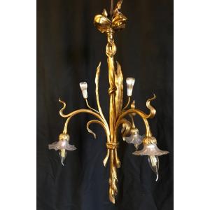 Art Nouveau Chandelier