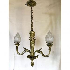 Lustre 1900 De Style Louis XVI