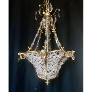 Lace Chandelier Early Twentieth