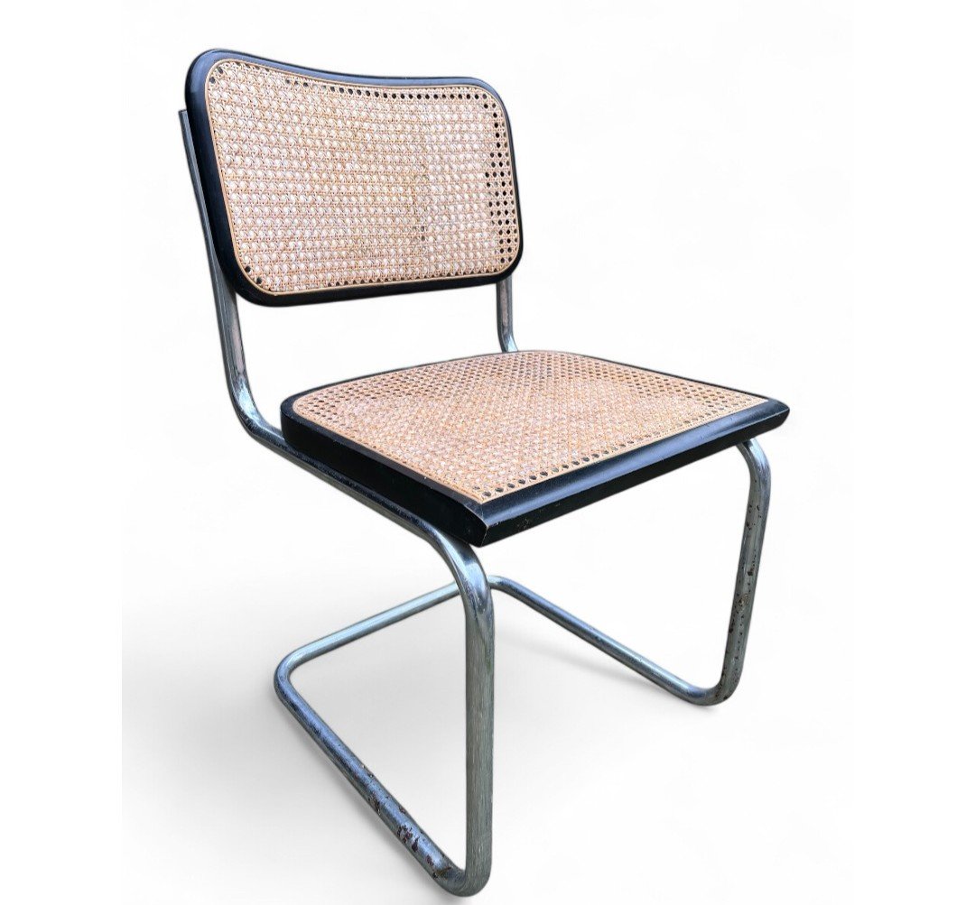 Set Of 6 Chairs By Marcel Breuer-photo-3