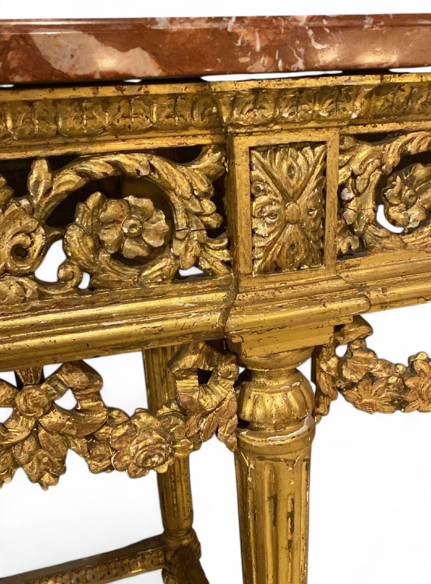 Golden Wood Console -photo-2