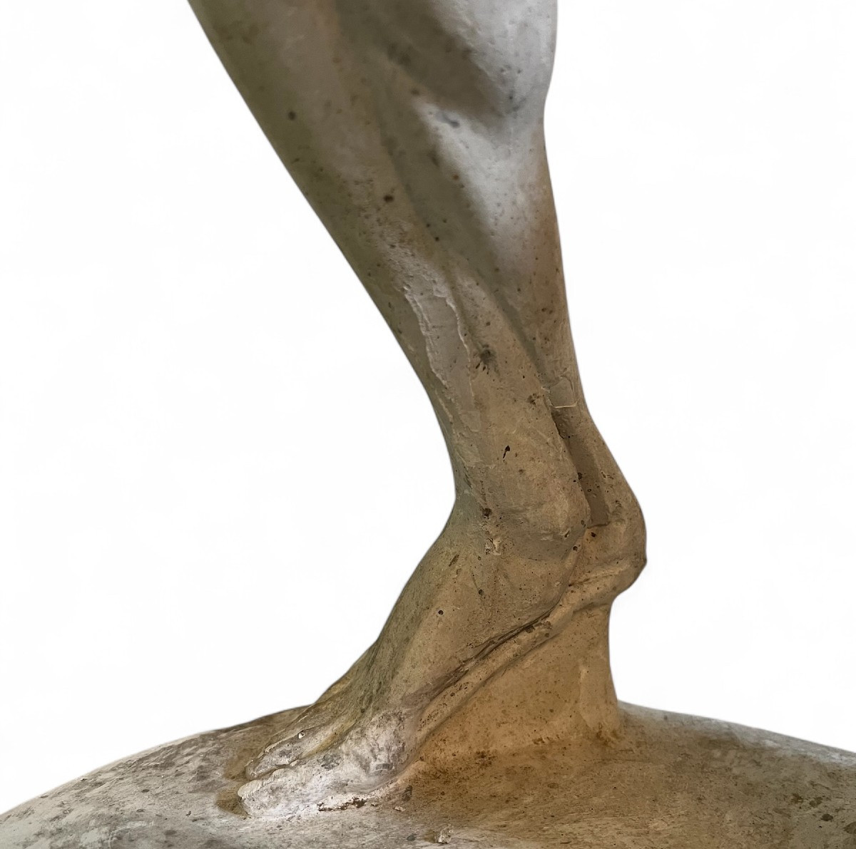 Paire d'écorchés en plâtre, d'après l'Antique- XIXe siècle-photo-4