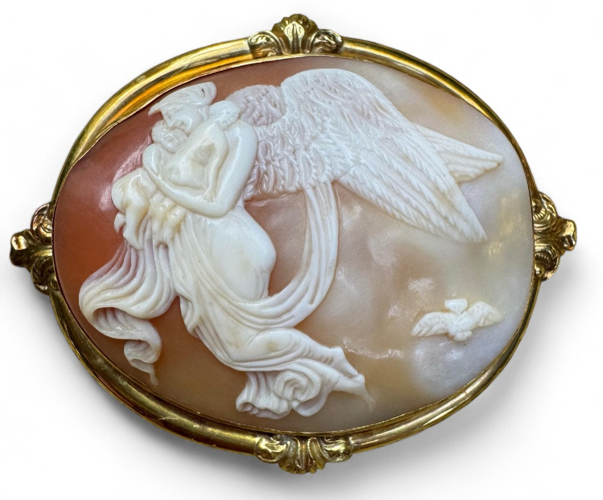 Camée en or d'époque XIXe siècle