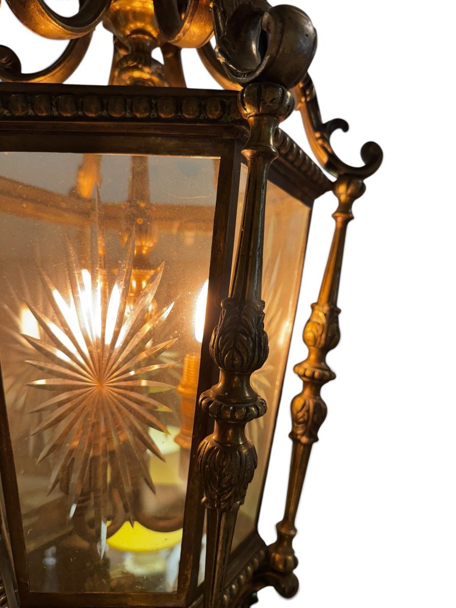 Gilded Bronze Lantern -photo-4