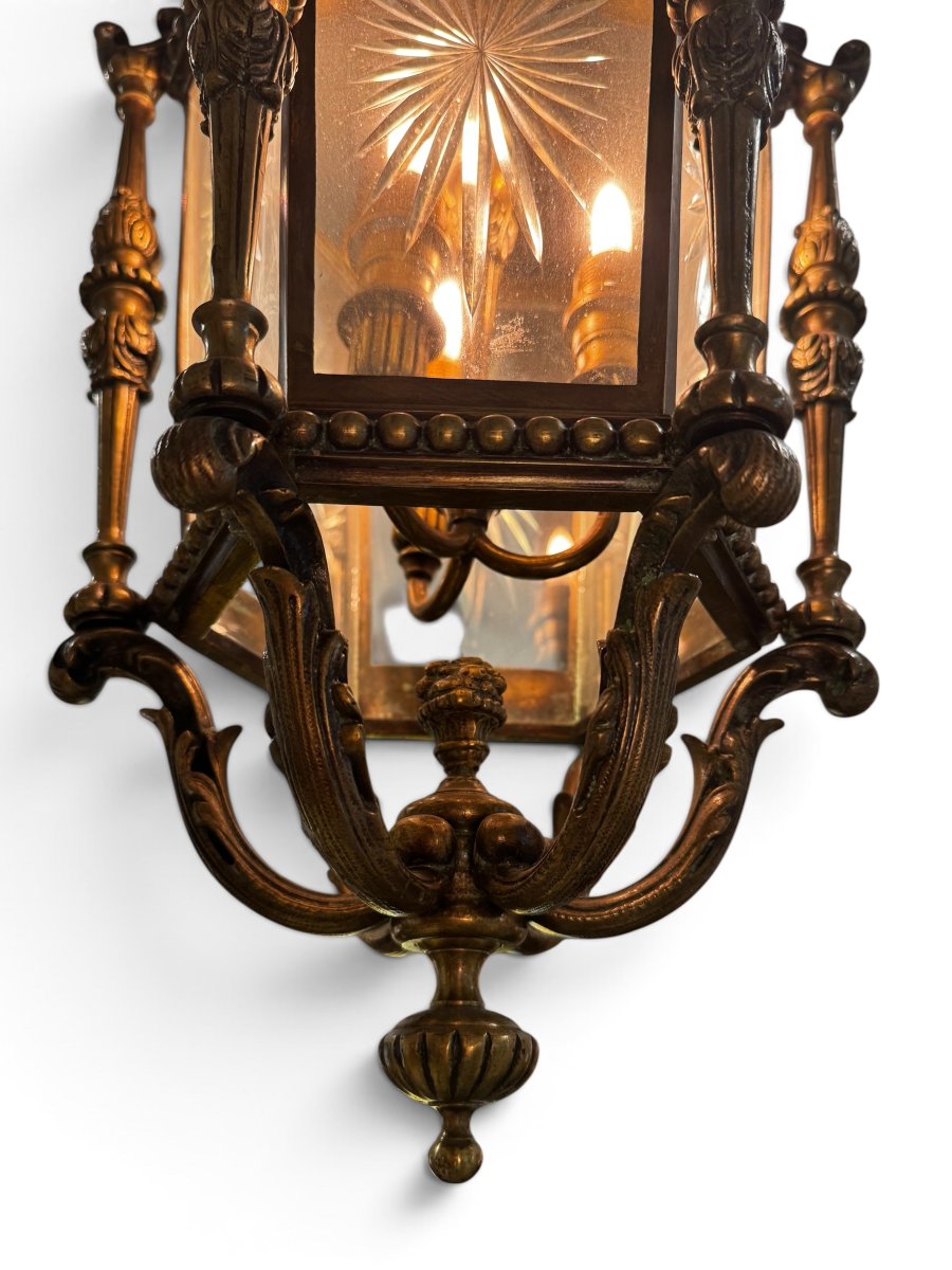 Gilded Bronze Lantern -photo-1