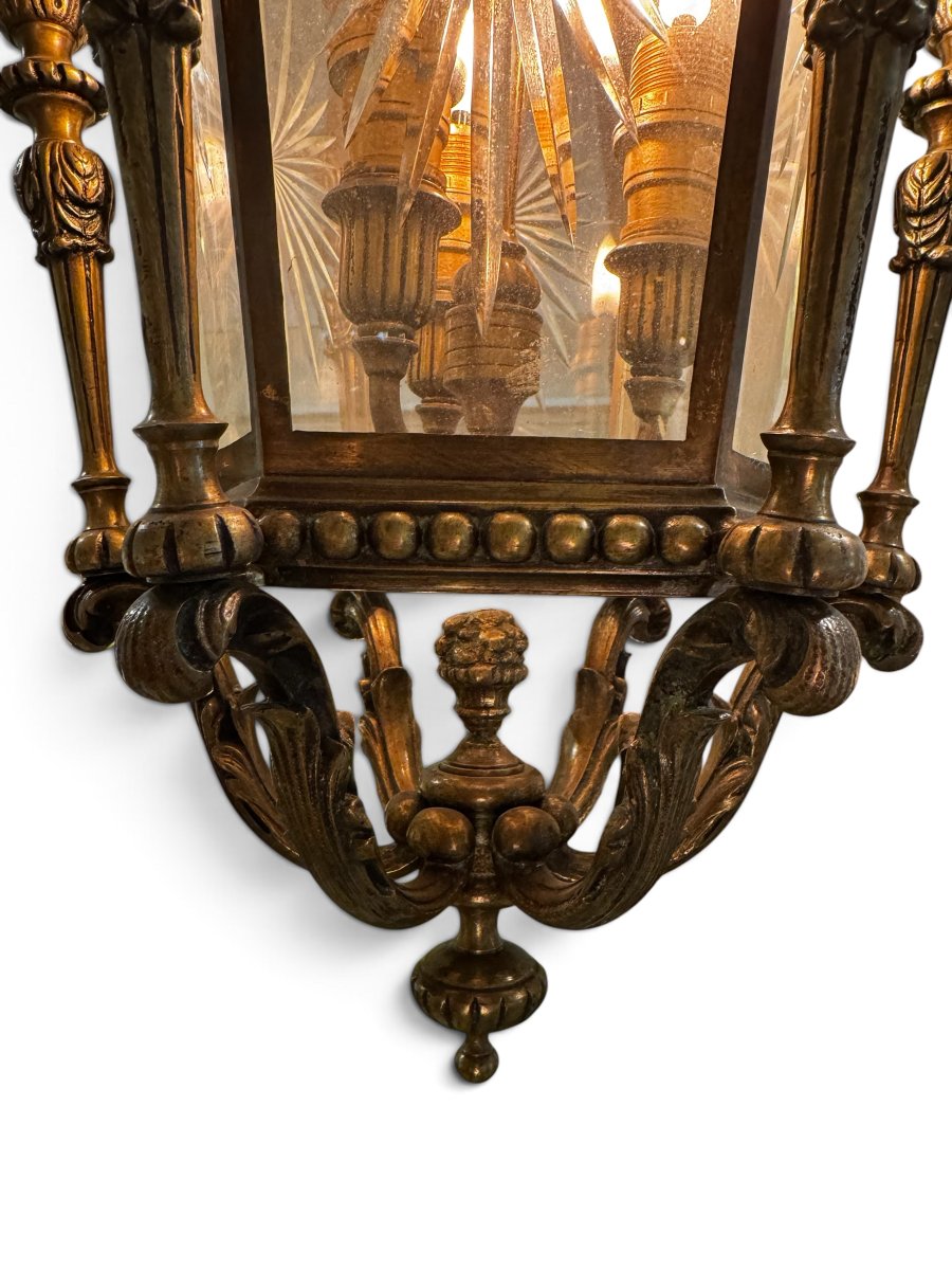 Gilded Bronze Lantern -photo-2