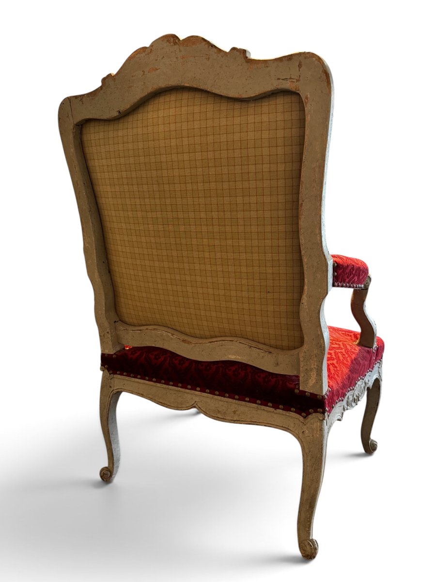 Pair Of Louis XV Armchairs-photo-2