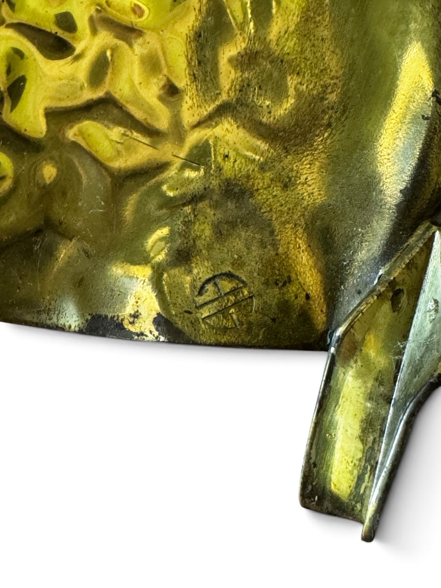 Gold-plated Brass Floor Lamp-photo-2