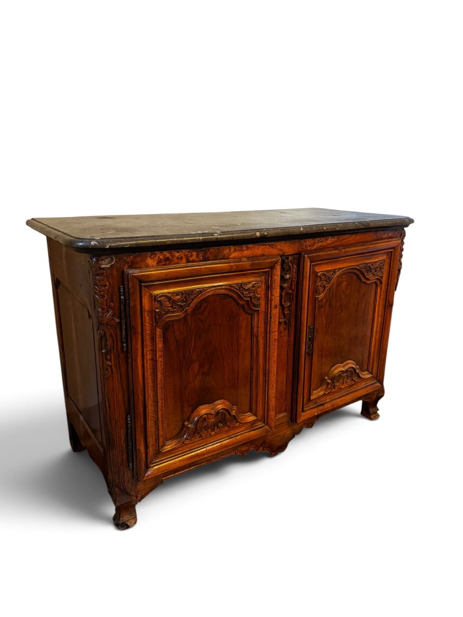 18th-century Lyon-style Sideboard In Walnut-photo-2