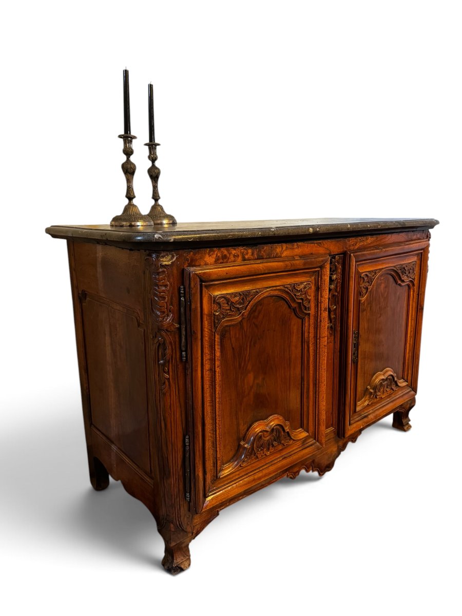 18th-century Lyon-style Sideboard In Walnut