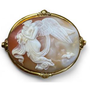 Camée en or d'époque XIXe siècle