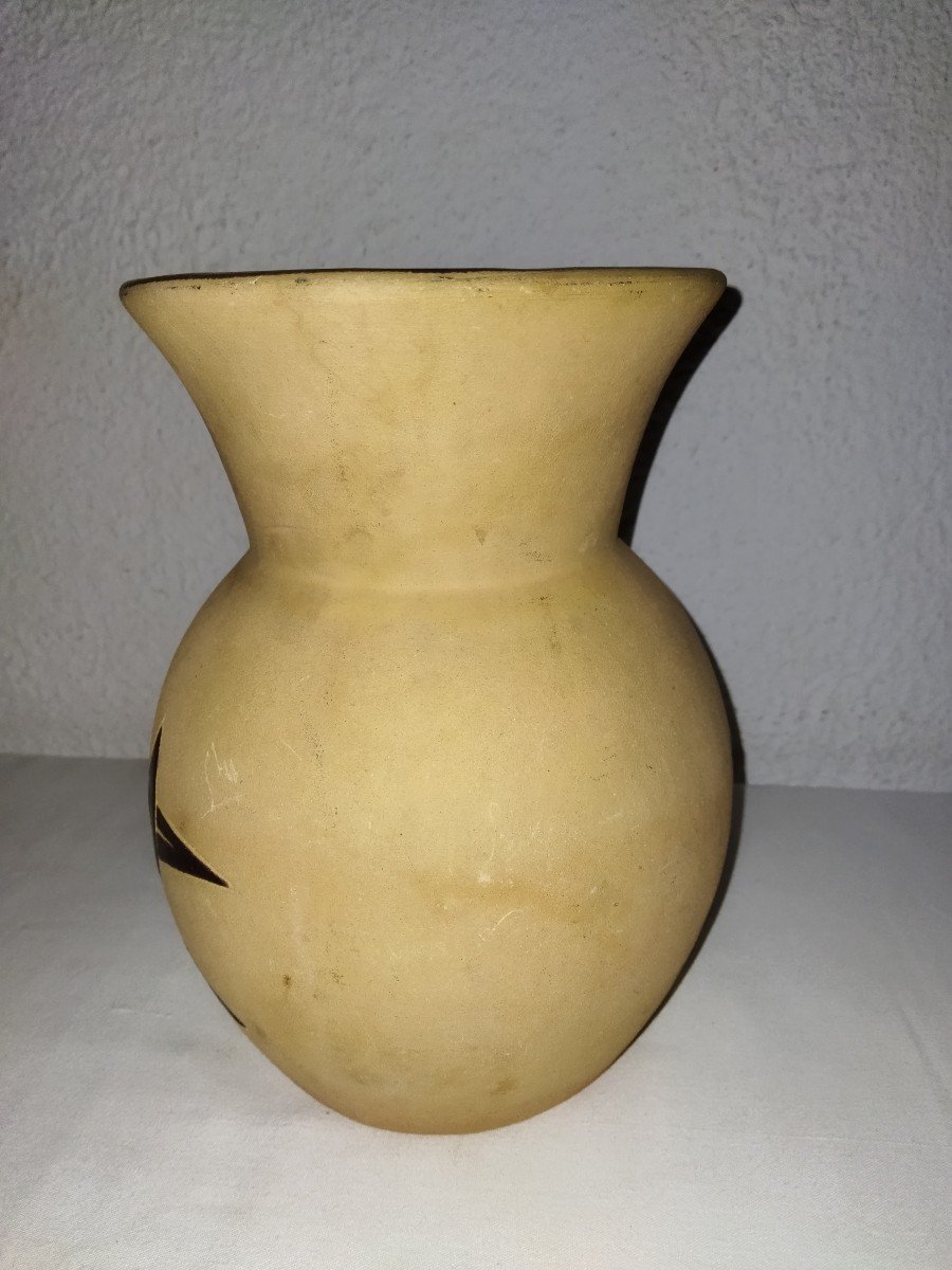 Octave Larrieu Ceramic Collectible Vase Art Deco Period-photo-2