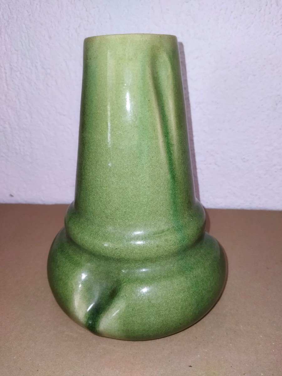 MASSIER Golfe-juan Vallauris Vase Art Déco De Collection