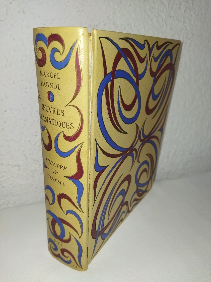"dramatic Works" Curiosa Collection Book Marcel Pagnol Illustrations Brayer N°6990