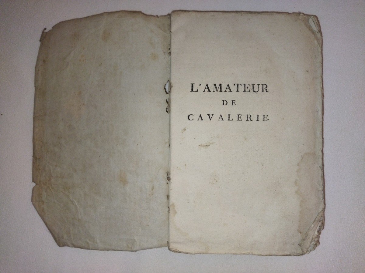 "the Cavalry Lover" Colsenet De Murtin Old Reference Work Year XI, 1803-photo-3