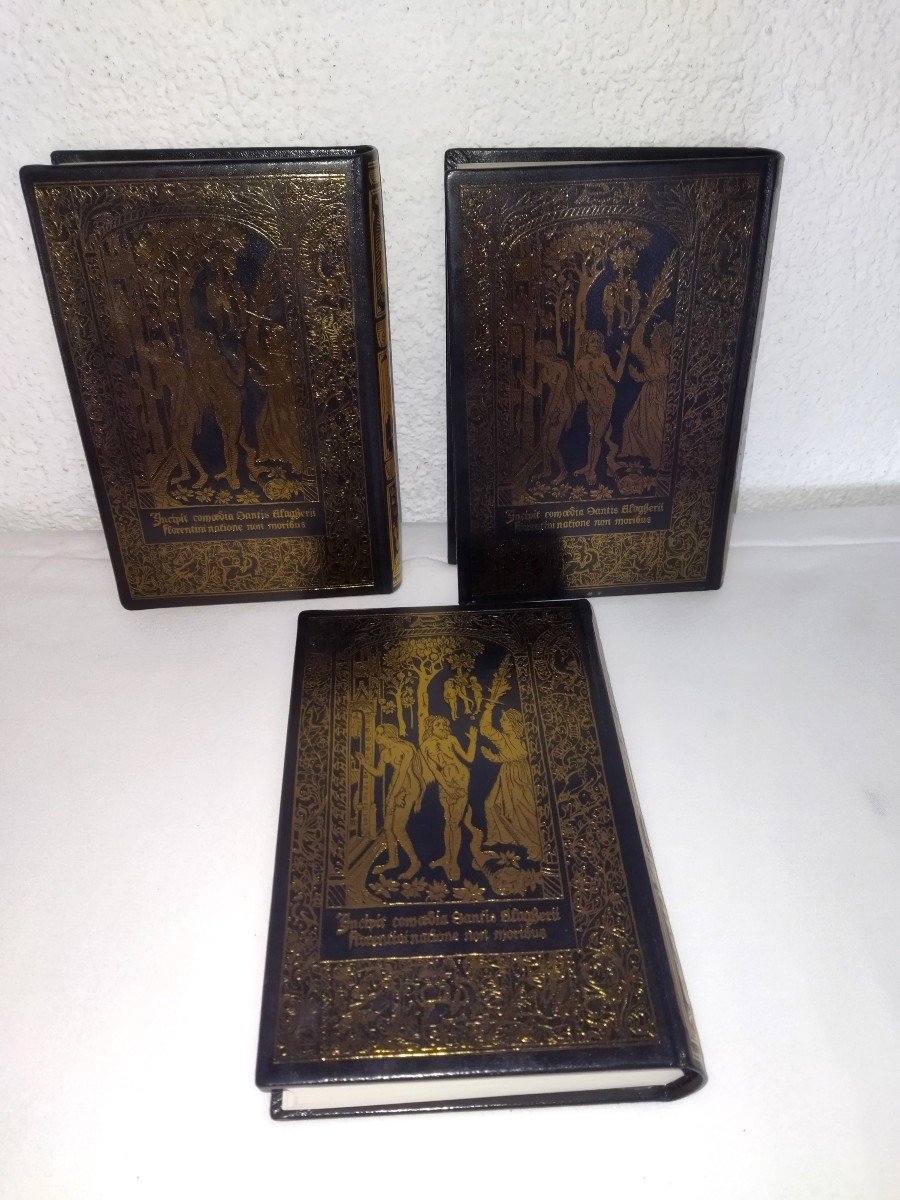 LA DIVINE COMÉDIE : Enfer, Purgatoire, Paradis Alighieri DANTE Jean De Bonnot 1987-photo-4