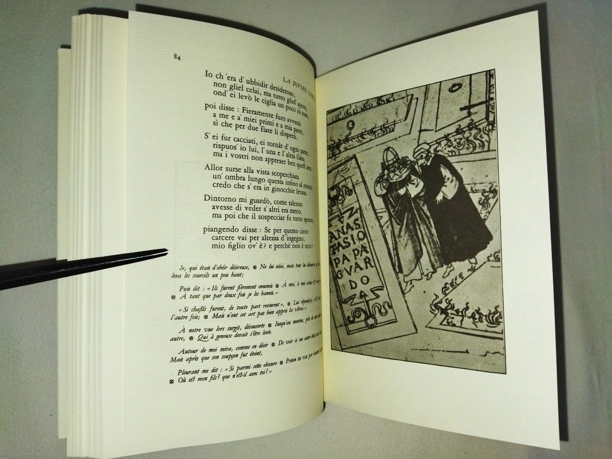 LA DIVINE COMÉDIE : Enfer, Purgatoire, Paradis Alighieri DANTE Jean De Bonnot 1987-photo-2