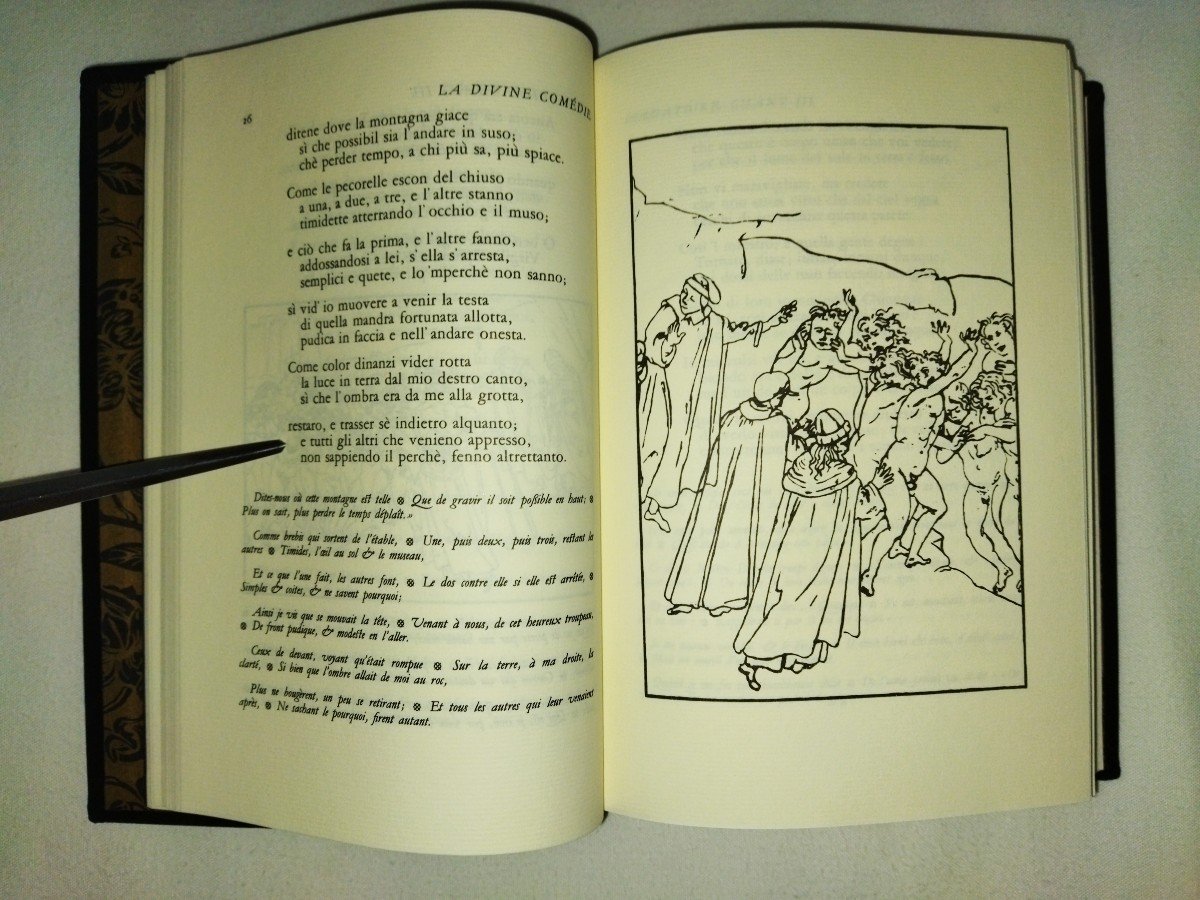 LA DIVINE COMÉDIE : Enfer, Purgatoire, Paradis Alighieri DANTE Jean De Bonnot 1987-photo-5