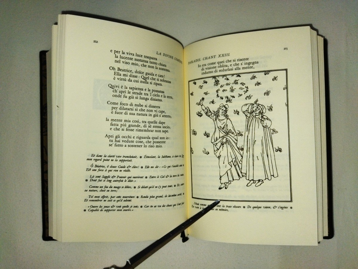 LA DIVINE COMÉDIE : Enfer, Purgatoire, Paradis Alighieri DANTE Jean De Bonnot 1987-photo-8