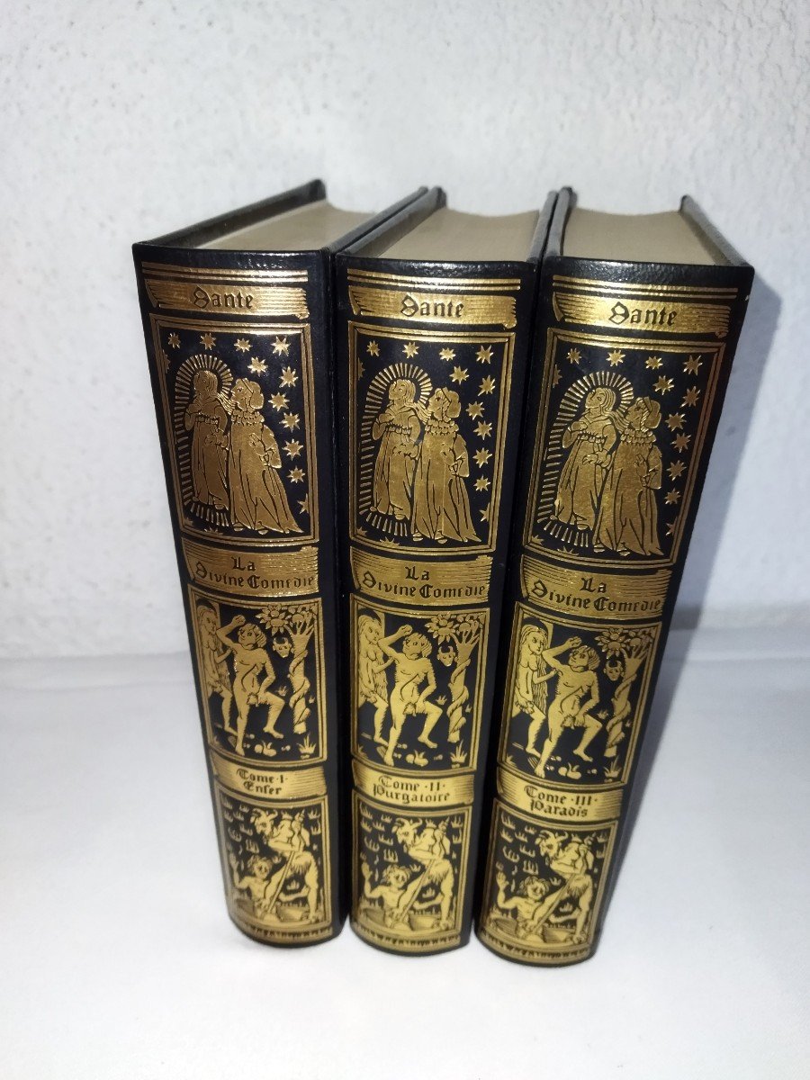 LA DIVINE COMÉDIE : Enfer, Purgatoire, Paradis Alighieri DANTE Jean De Bonnot 1987