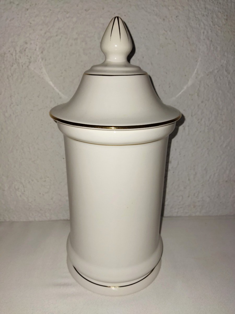 LUNÉVILLE  K&G  Pot De Pharmacie Ancien  "VITEX AGNUS-CASTUS"-photo-3