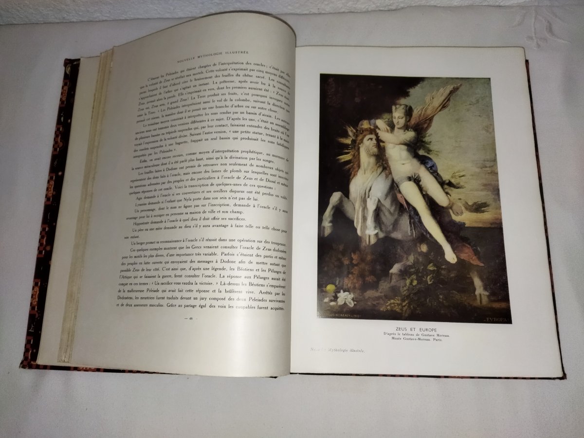 NOUVELLE MYTHOLOGIE ILLUSTRÉE Jean Richepin Académie Française Tomes I & II -photo-3