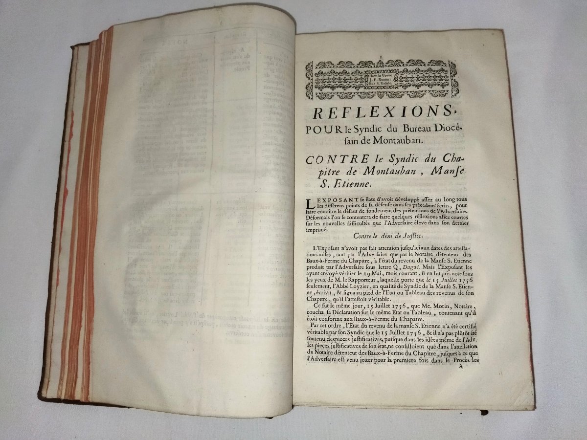 Collection Of Factum Judgments Lodève Fonsorbes Lavaur Trial XVIII-photo-4