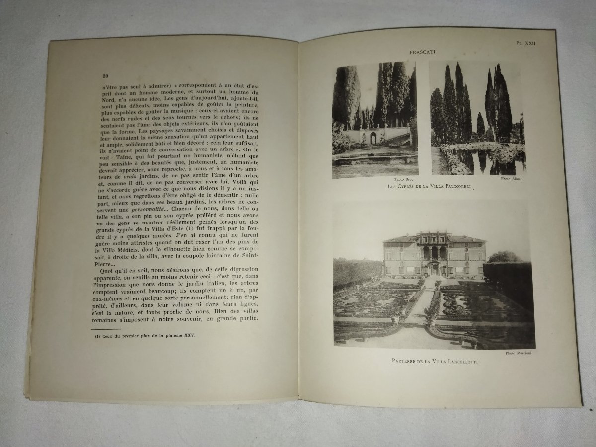 "the Art Of Gardens" Garden And Park Design Patio Engravings Georges Gromort 1953-photo-3