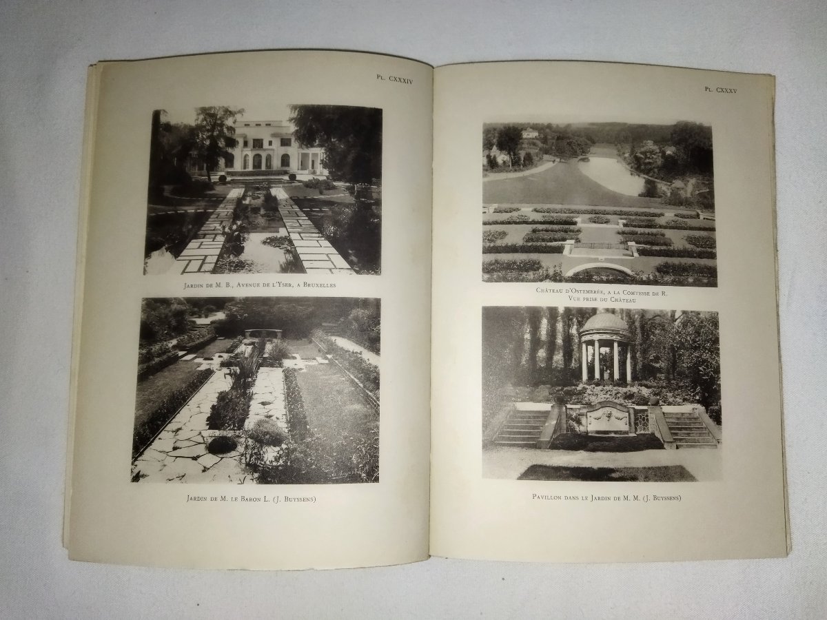 "the Art Of Gardens" Garden And Park Design Patio Engravings Georges Gromort 1953-photo-8