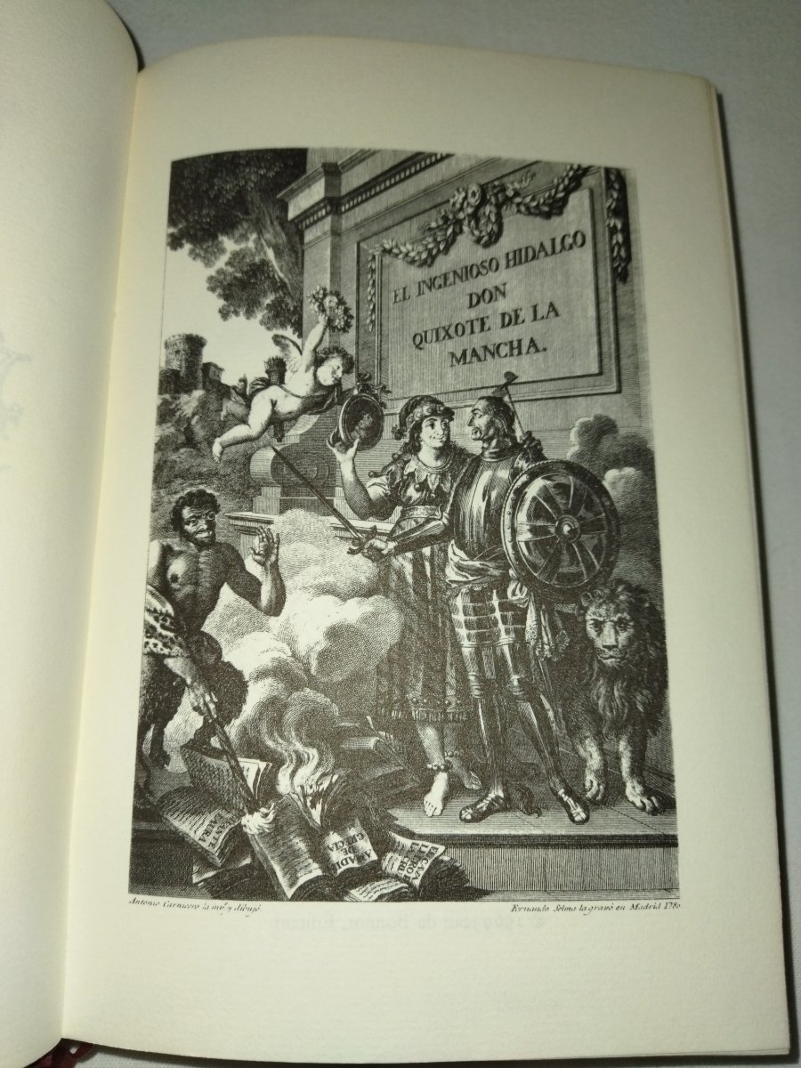 DON QUICHOTTE DE LA MANCHE Jean De BONNOT 1969 Complet 4 Tomes-photo-3