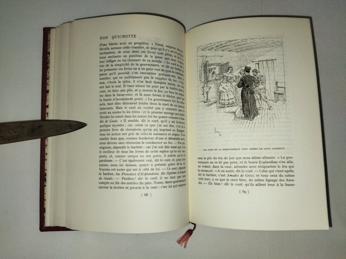 DON QUICHOTTE DE LA MANCHE Jean De BONNOT 1969 Complet 4 Tomes-photo-2