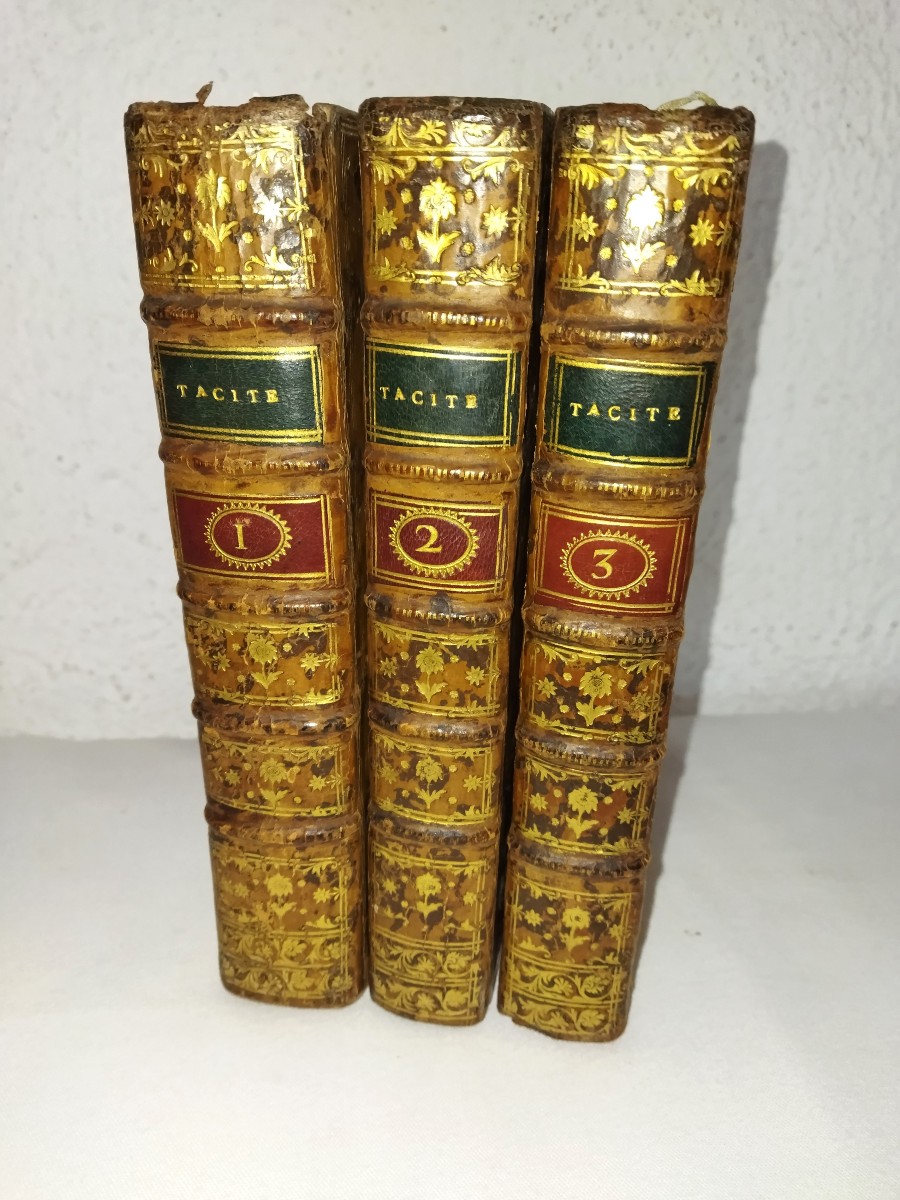 Tacitus New Translation By Dureau De Lamalle 1790 Volumes I/ii/iii