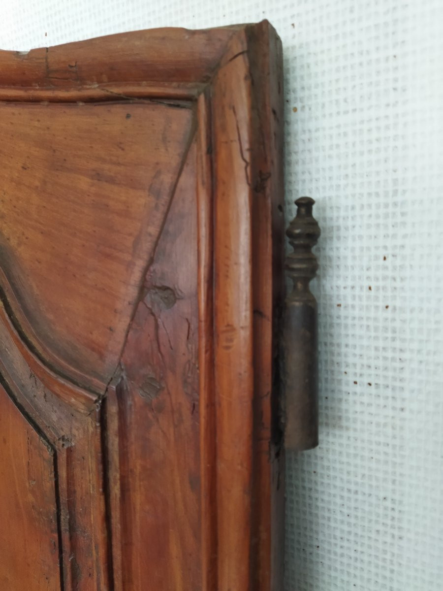 PORTES  d'Armoire En Bois Massif  Epoque Louis XV Fin XVIII-photo-4