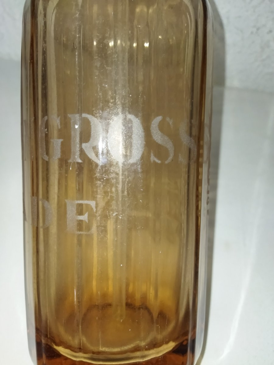 Antique Bar Siphon Pink Seltzer Water Complete "jarnac" Collection-photo-3