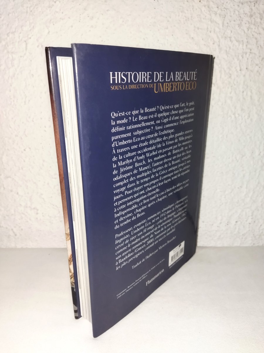 Umberto Eco "history Of Beauty" Flammarion Art Book 2004-photo-4