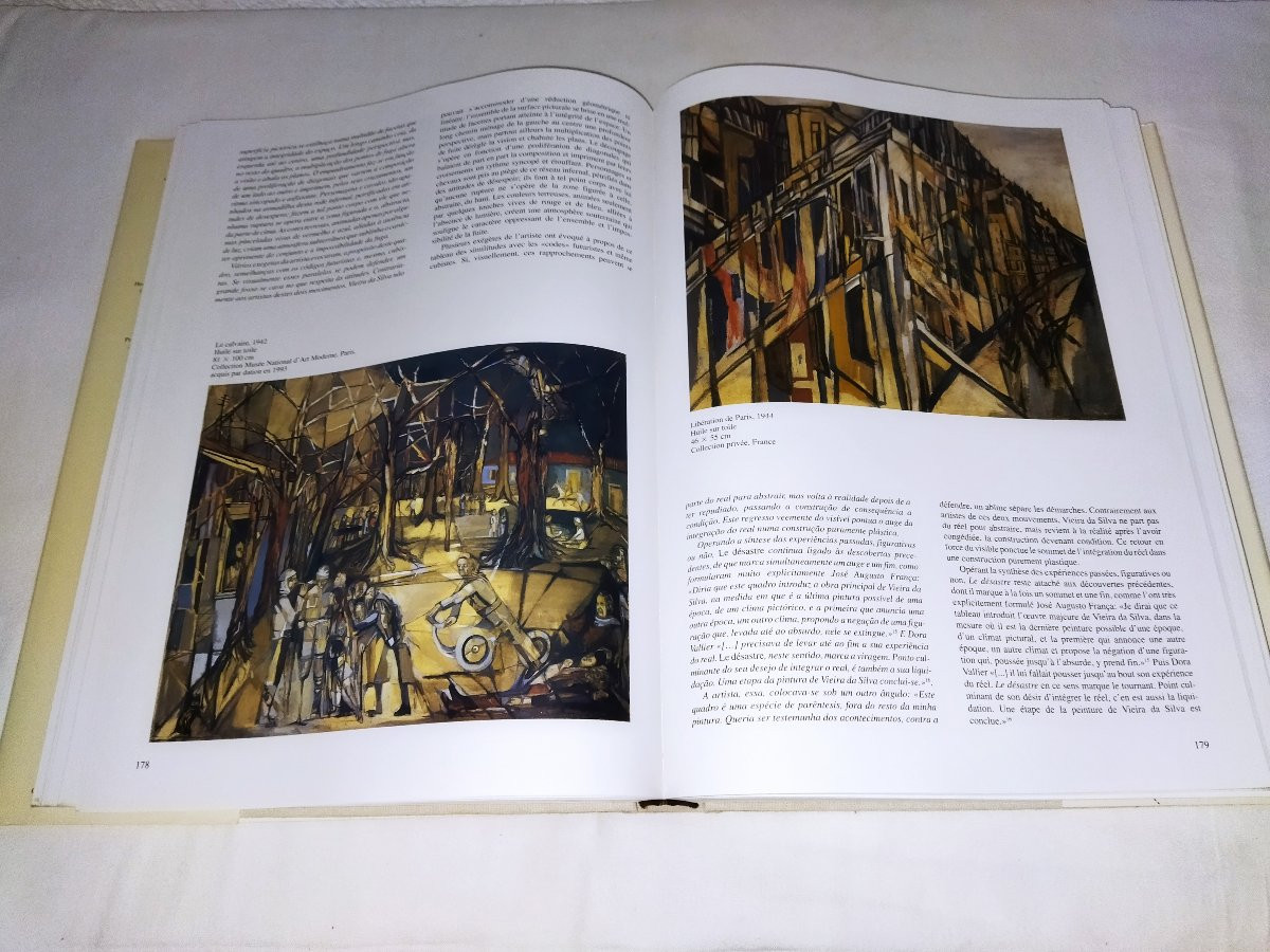 Vieira Da Silva "monograph" Artist Painter Lisbon Skira 1993 Collection-photo-5