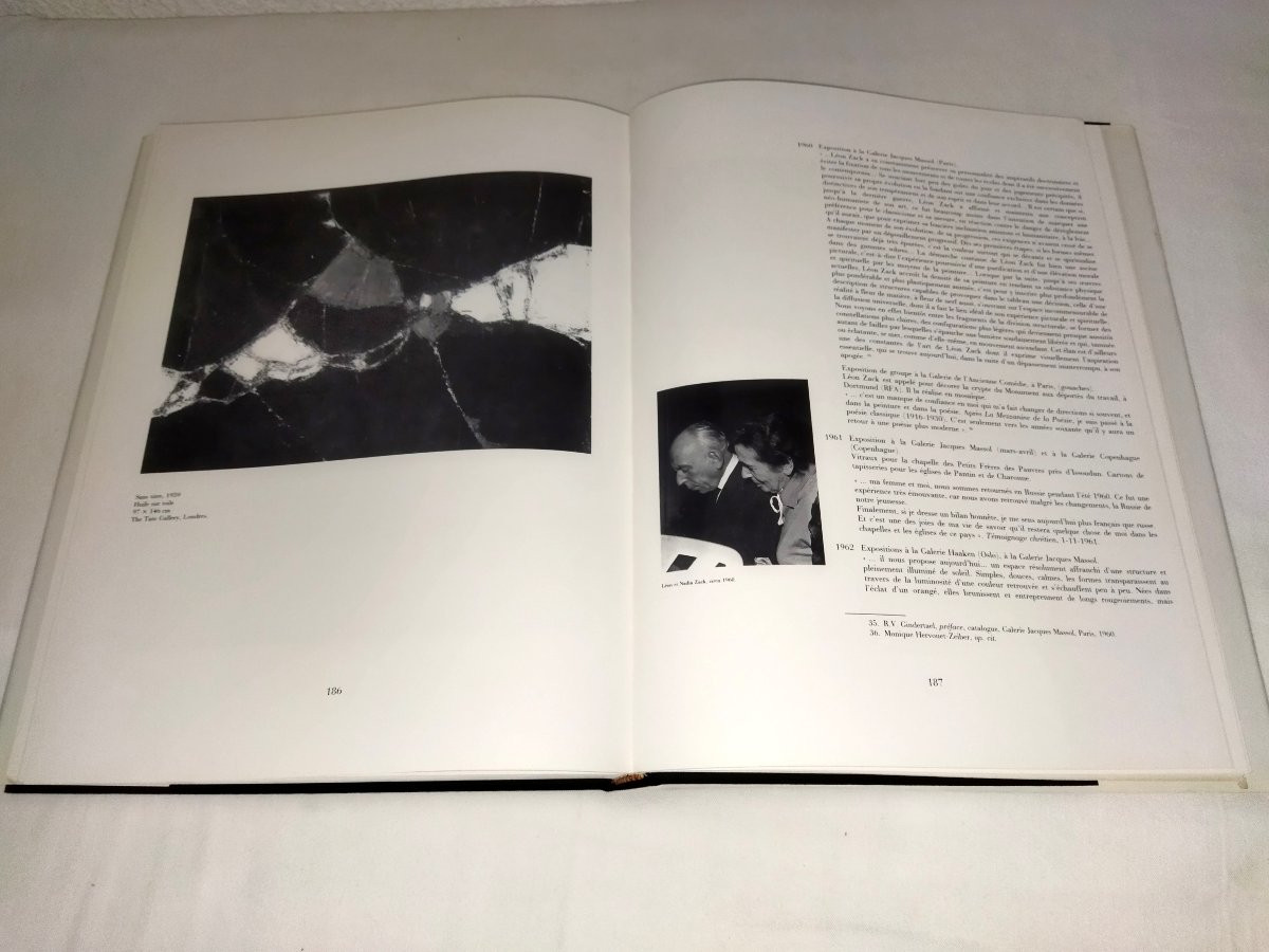 Leon Zack Russian Painter By Jean-marie Dunoyer Edition La Difference 1989-photo-4