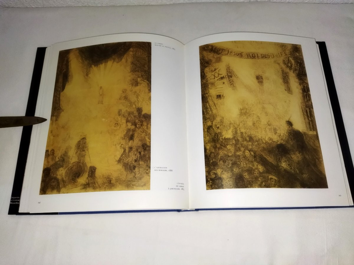 James Ensor "me" Belgian Painter Engraver Albin Michel Collection 1987-photo-6