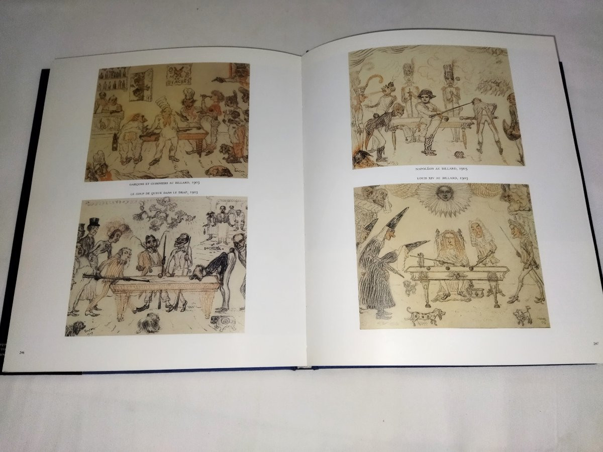 James Ensor "me" Belgian Painter Engraver Albin Michel Collection 1987-photo-8