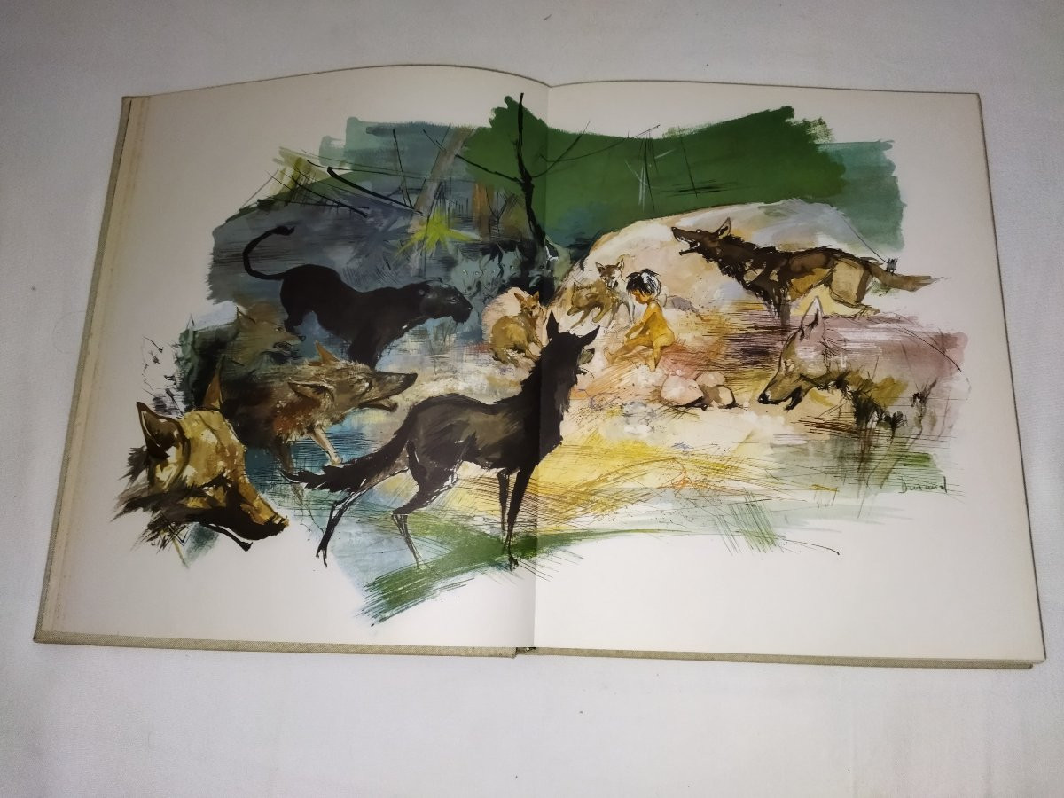 KIPLING  "Le Livre De La Jungle" Illustrations Paul DURAND Editions Delagrave 1967-photo-6