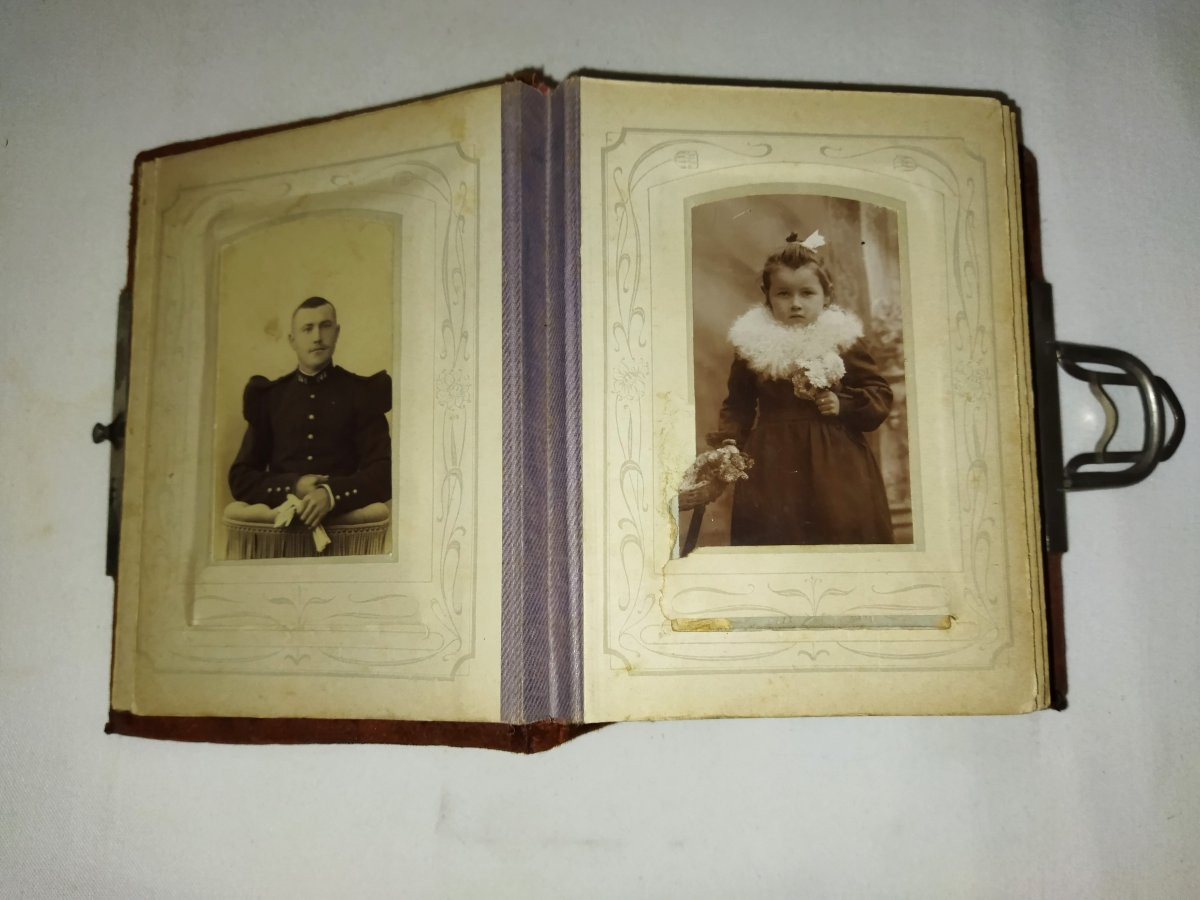 MILITARIA ALBUM Photos Cartes de Visite Soldats Enfants Collection XIX/XX-photo-3
