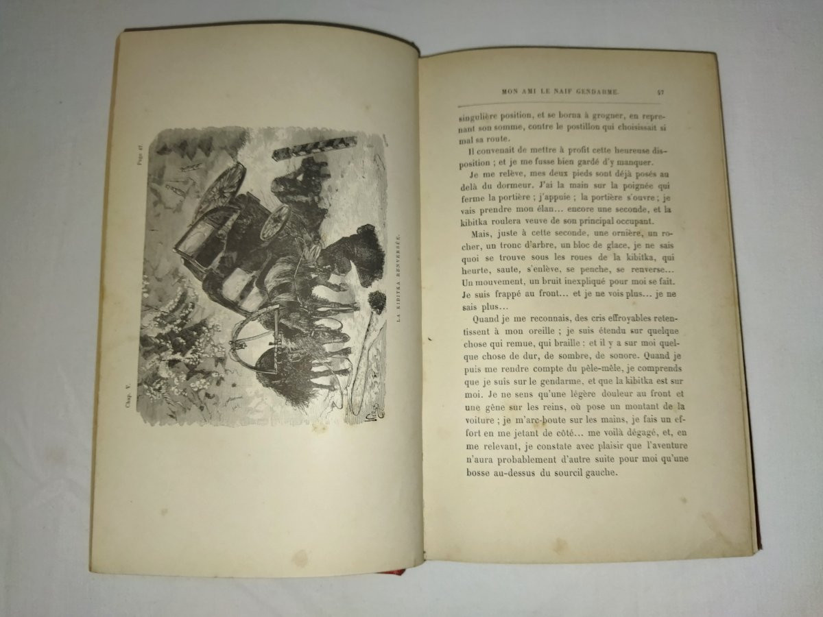 MULLER Eugène "Un Français en Sibérie" Roman Aventure illustré Collection XIX-photo-2