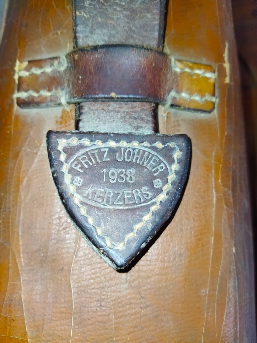 Swiss Militaria Antique Medical Bag First Aid Care Dated 1938 Collection-photo-8