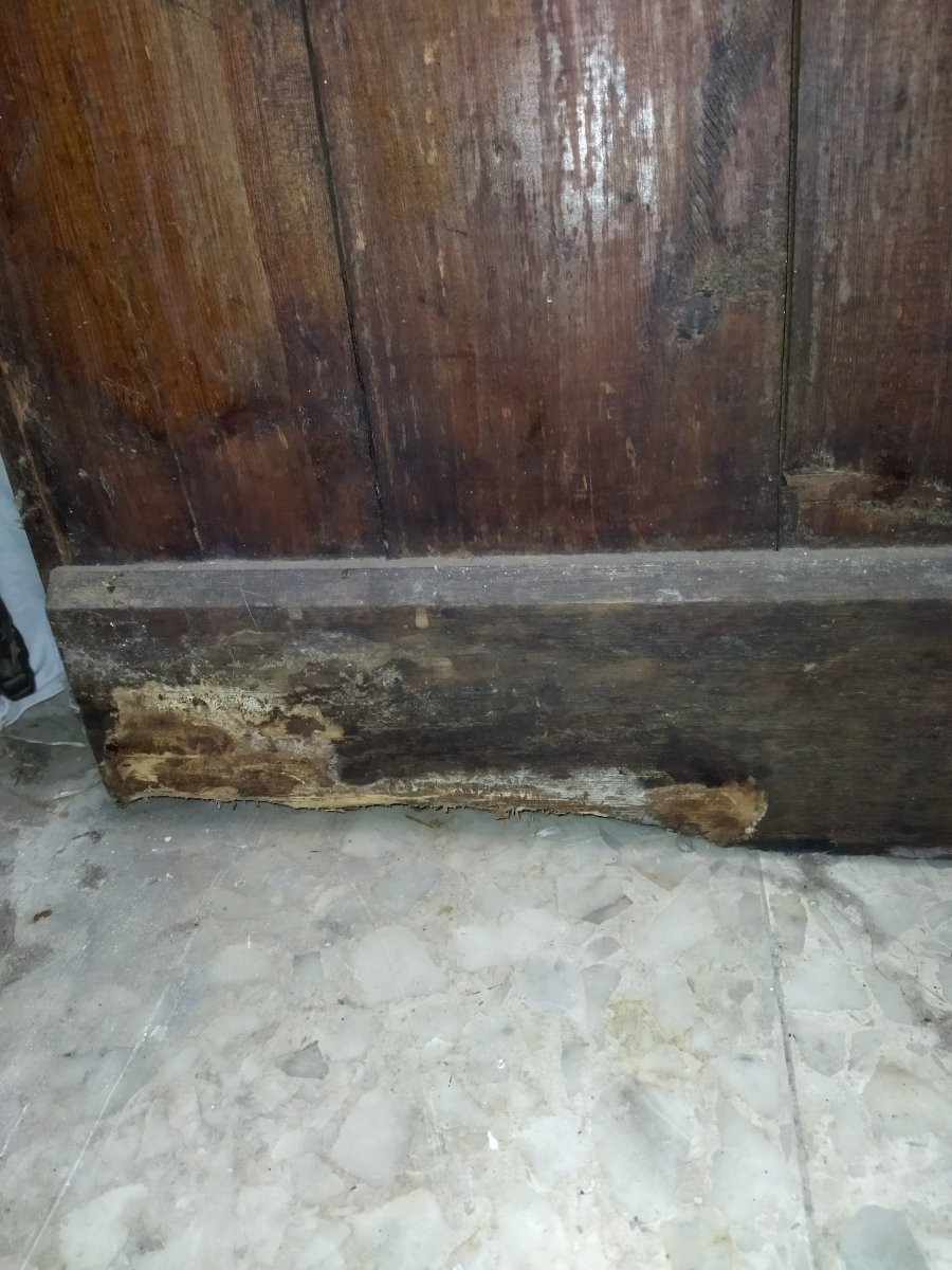 MEUBLE DE METIER Bahut Buffet d'Appui Enfilade 4 Portes 4 Tiroirs -photo-2