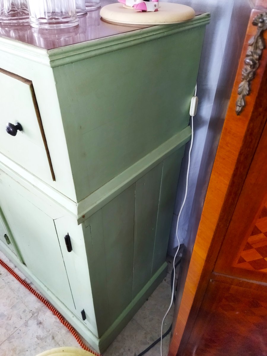 MEUBLE DE METIER Bahut Buffet d'Appui Enfilade 4 Portes 4 Tiroirs -photo-3