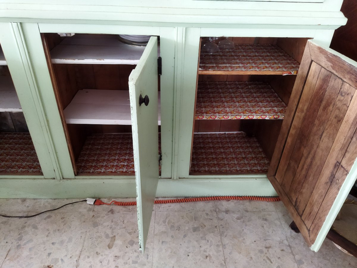 MEUBLE DE METIER Bahut Buffet d'Appui Enfilade 4 Portes 4 Tiroirs -photo-4