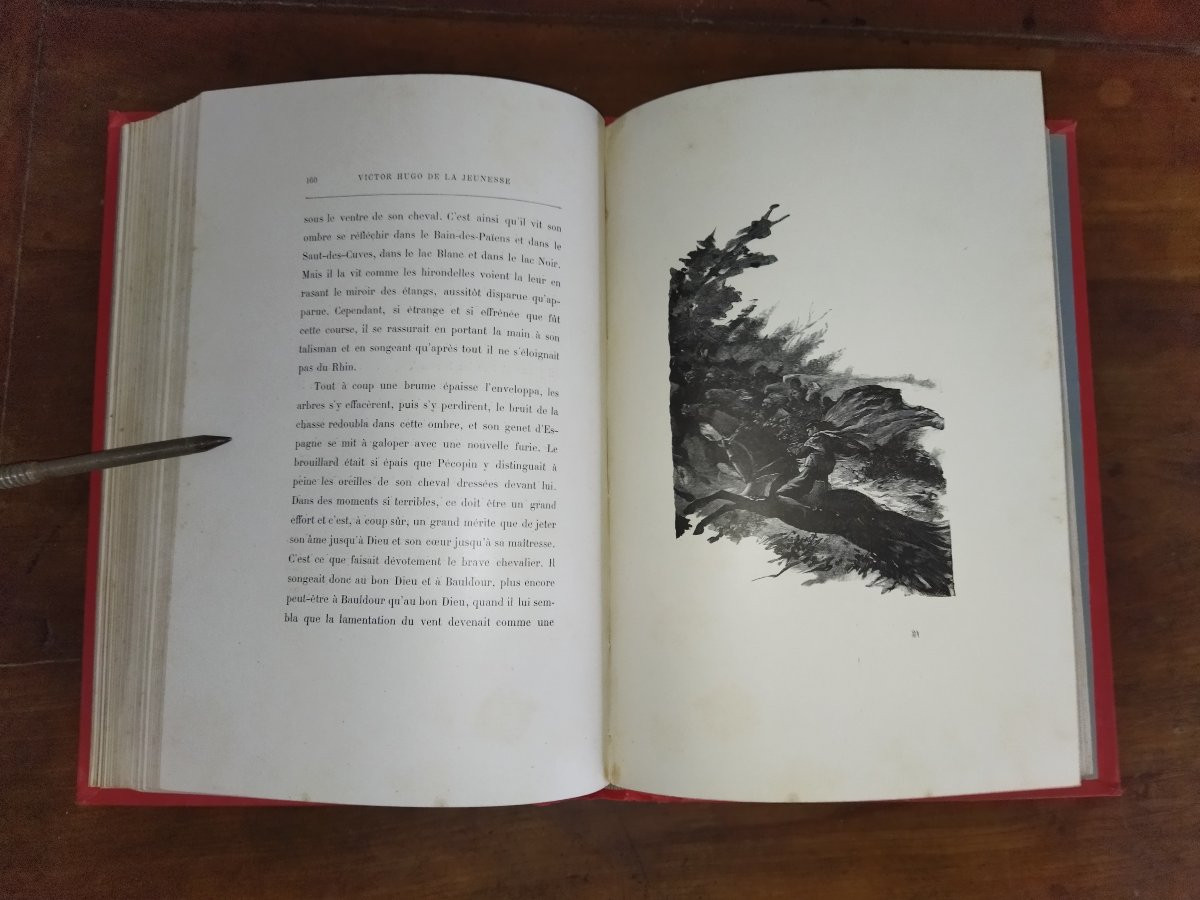The Victor Hugo Of Youth Collection Of 4 Novels Editions Flammarion XIX-photo-5