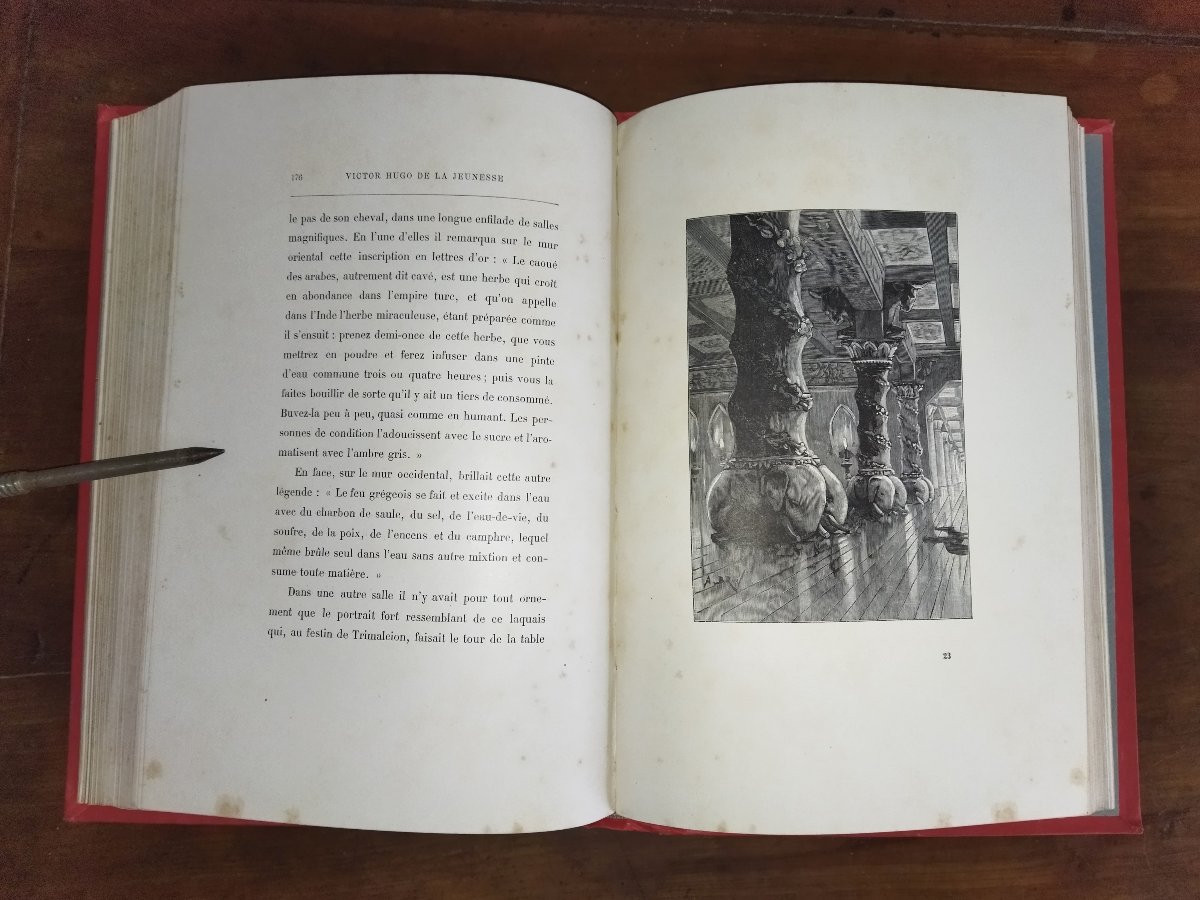 The Victor Hugo Of Youth Collection Of 4 Novels Editions Flammarion XIX-photo-6