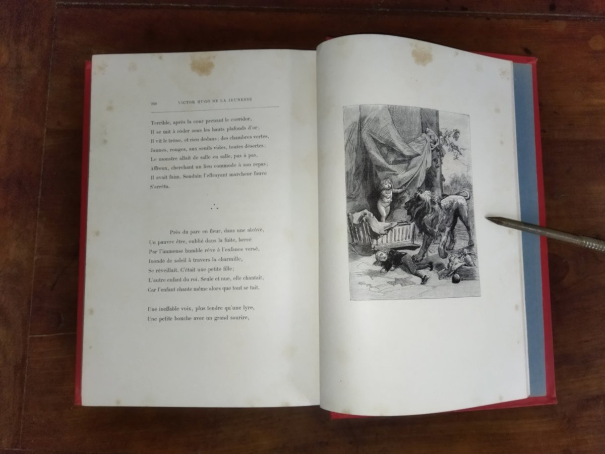 The Victor Hugo Of Youth Collection Of 4 Novels Editions Flammarion XIX-photo-7