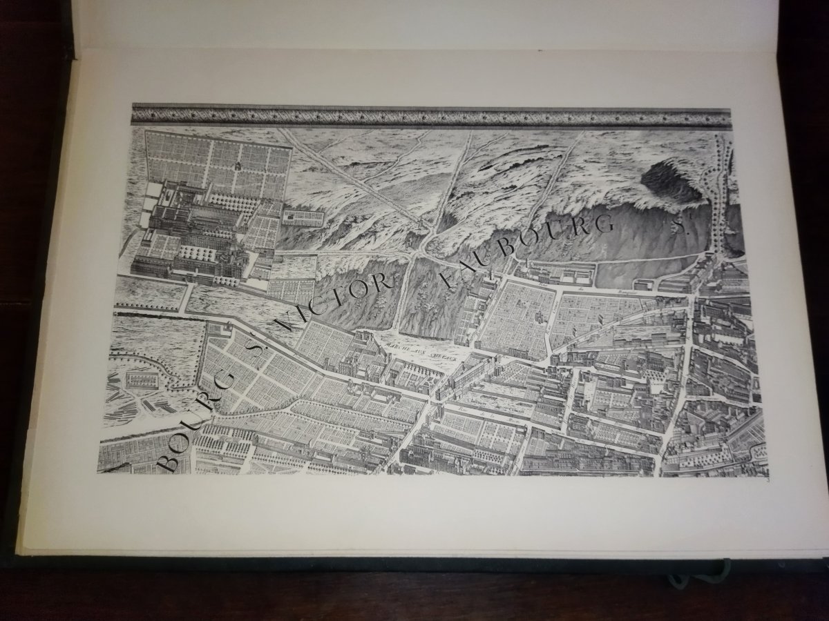 Turgot Map Bird's Eye View Of Parisian Neighborhoods Open Eyes Edition Complete-photo-3